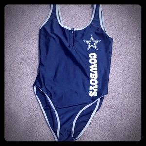 Dallas cowboys one piece swimsuit M see measuremen